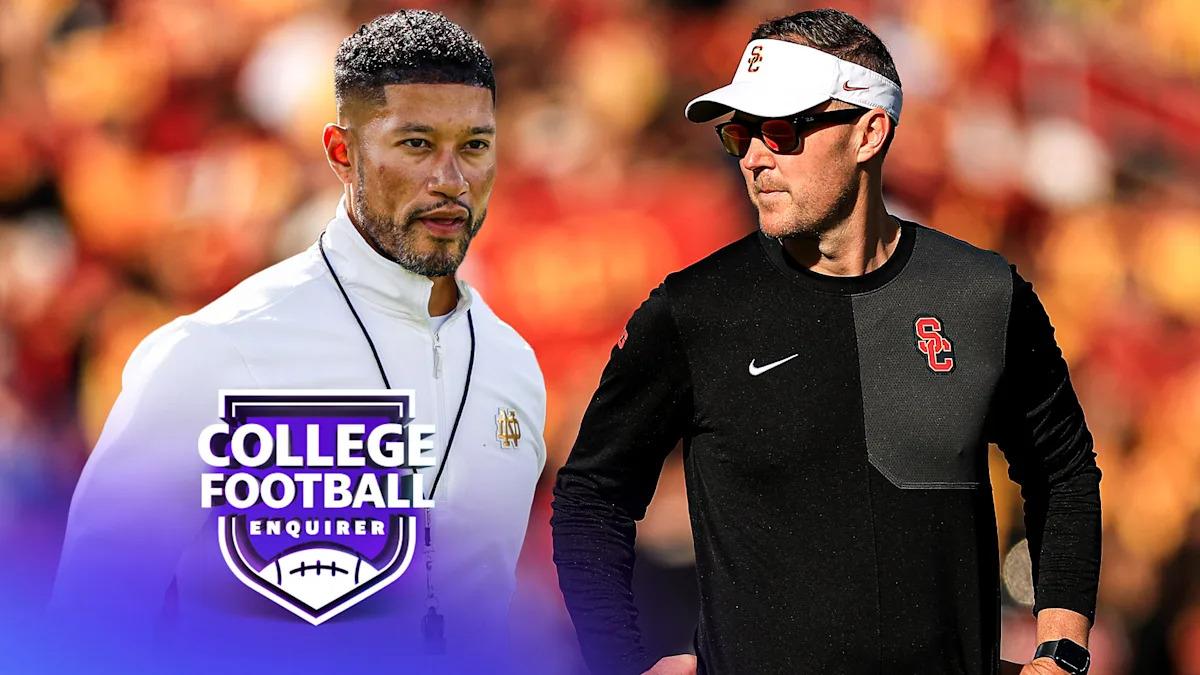 Week 8 preview: Playoff hopes USC vs.Notre Dame + SEC Top 25 Matchups - Yahoo!
