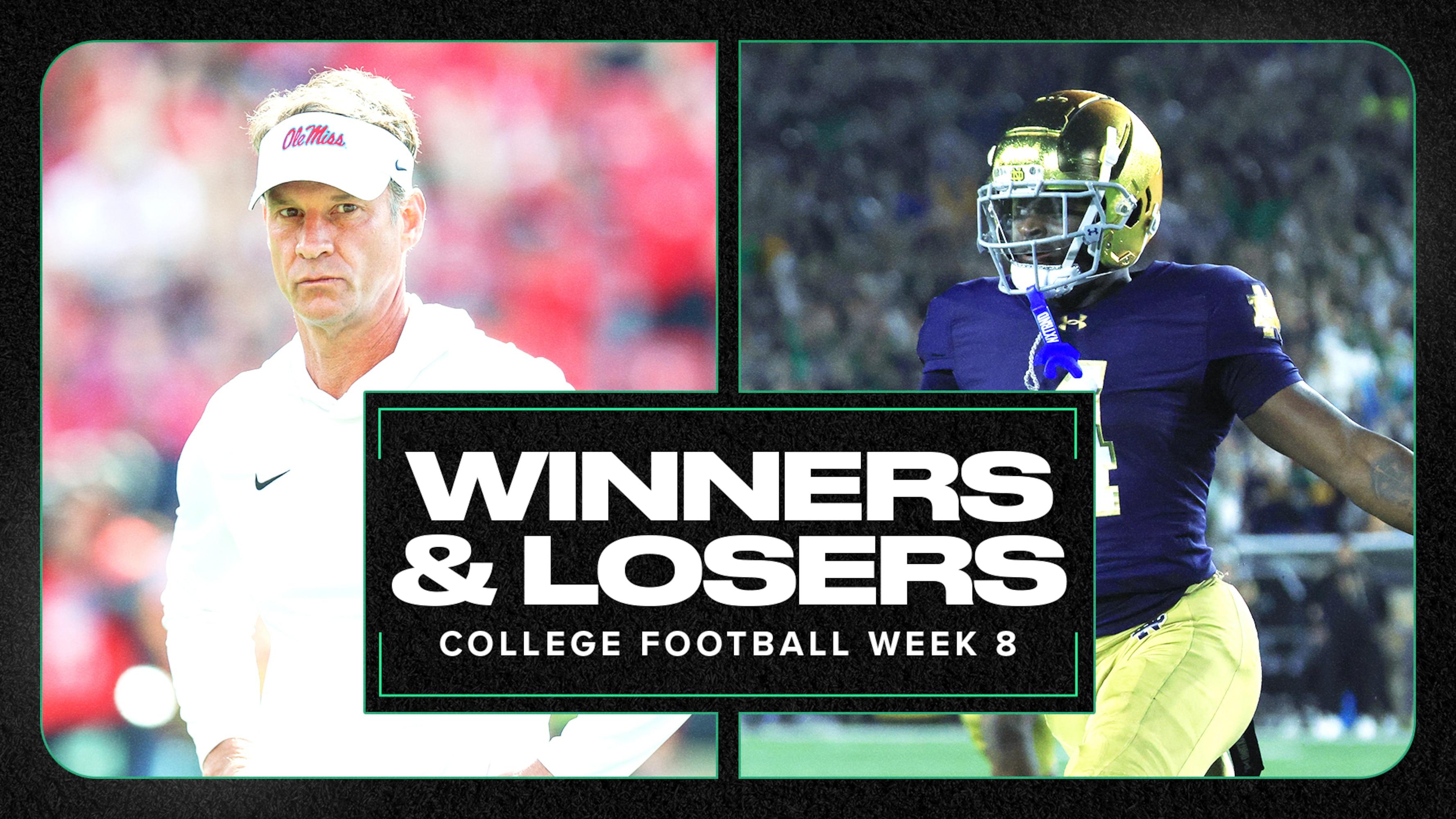 2025 B/R College Football Winners from Week 8