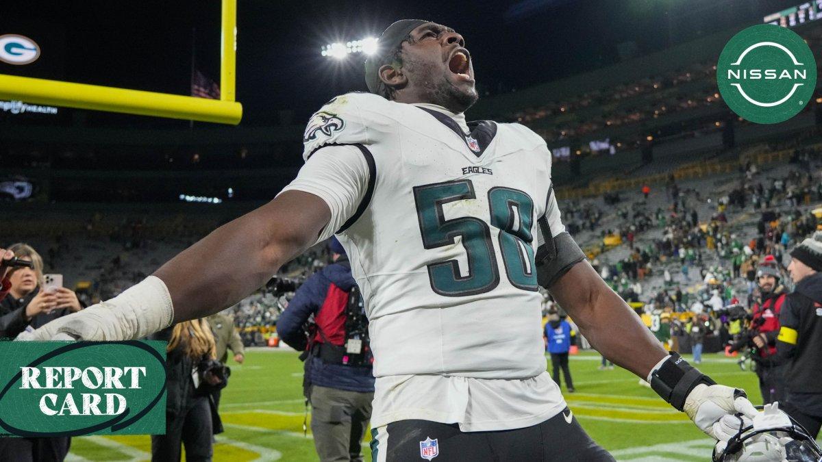 Eagles ranked by position after narrow win over Packers - NBC Sports Philadelphi...