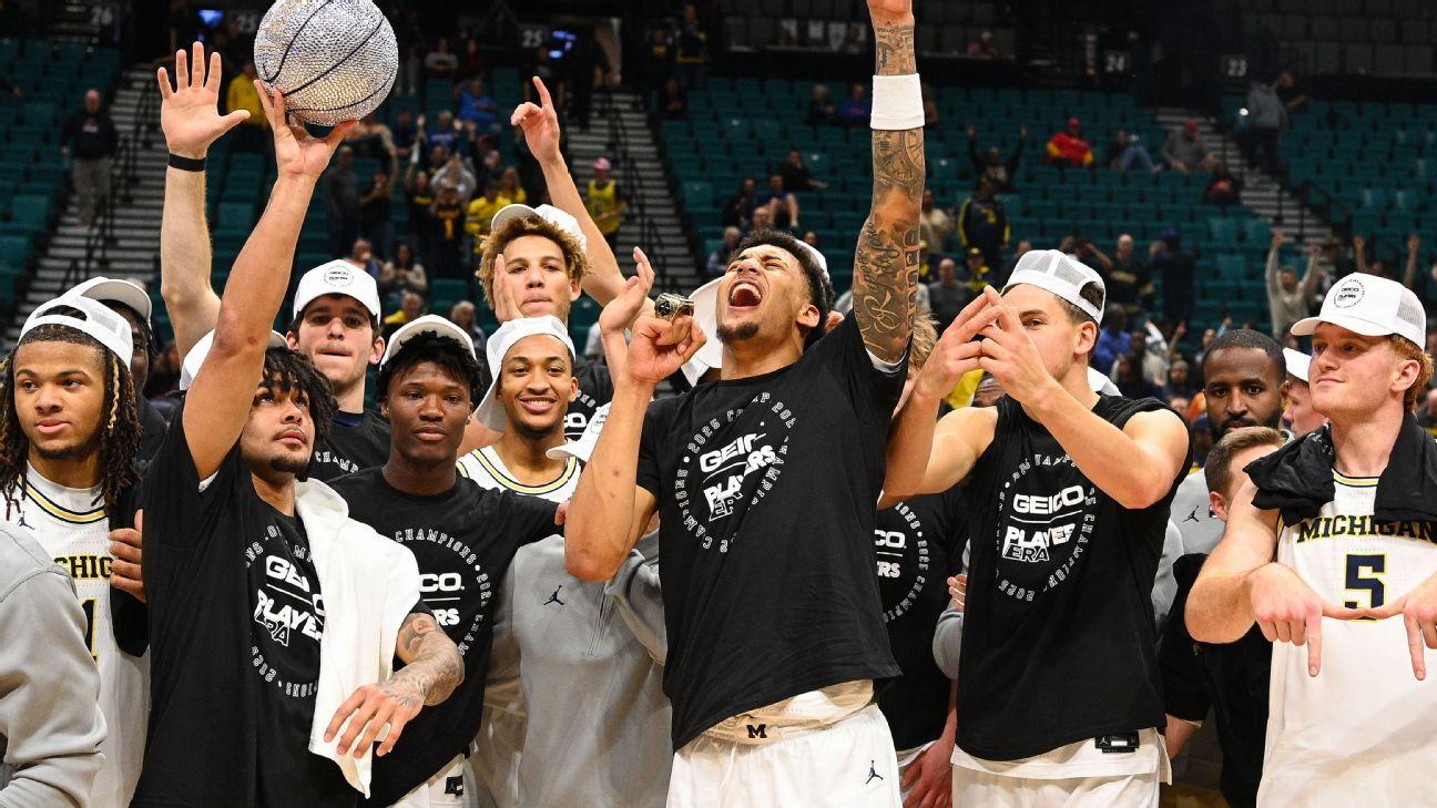 Michigan rose to No.3 in AP Top 25 basketball polls -