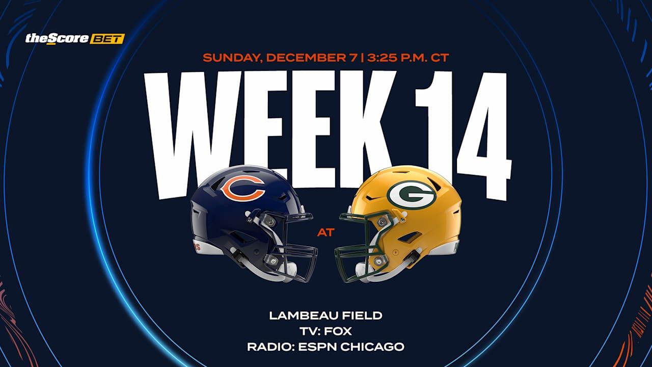 Chicago Bears in the Green Blue Pack 1925 Week 14 |How to watch TV / listen to the radio