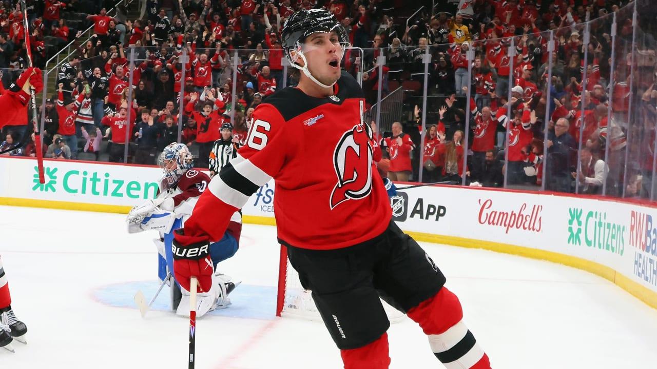 Jack Hughes will return from a finger injury for the Sabres vs the Devils.