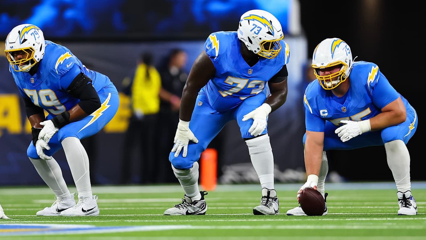 The Chargers' offensive line appears to be in flux ahead of a high-stakes rematch against the Texans...