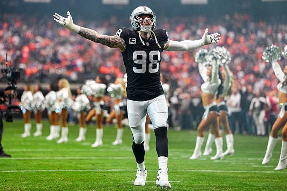 Raiders place Max Crosby on injured reserve, ending Star Pass player's season - The Athletic