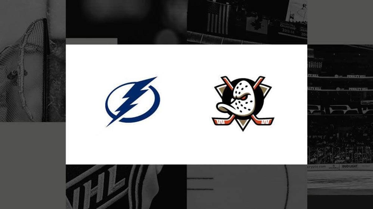 How to watch Lightning vs.Ducks: TV channels and streaming options for Dec. 31 - The Athletic