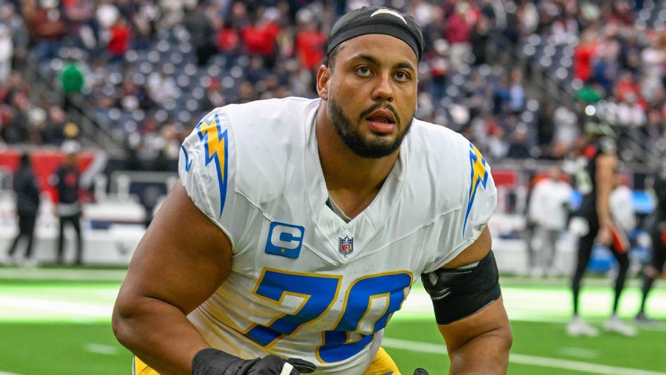 The perpetrators are losing Rashawn Slaters broken Patellar tendon -