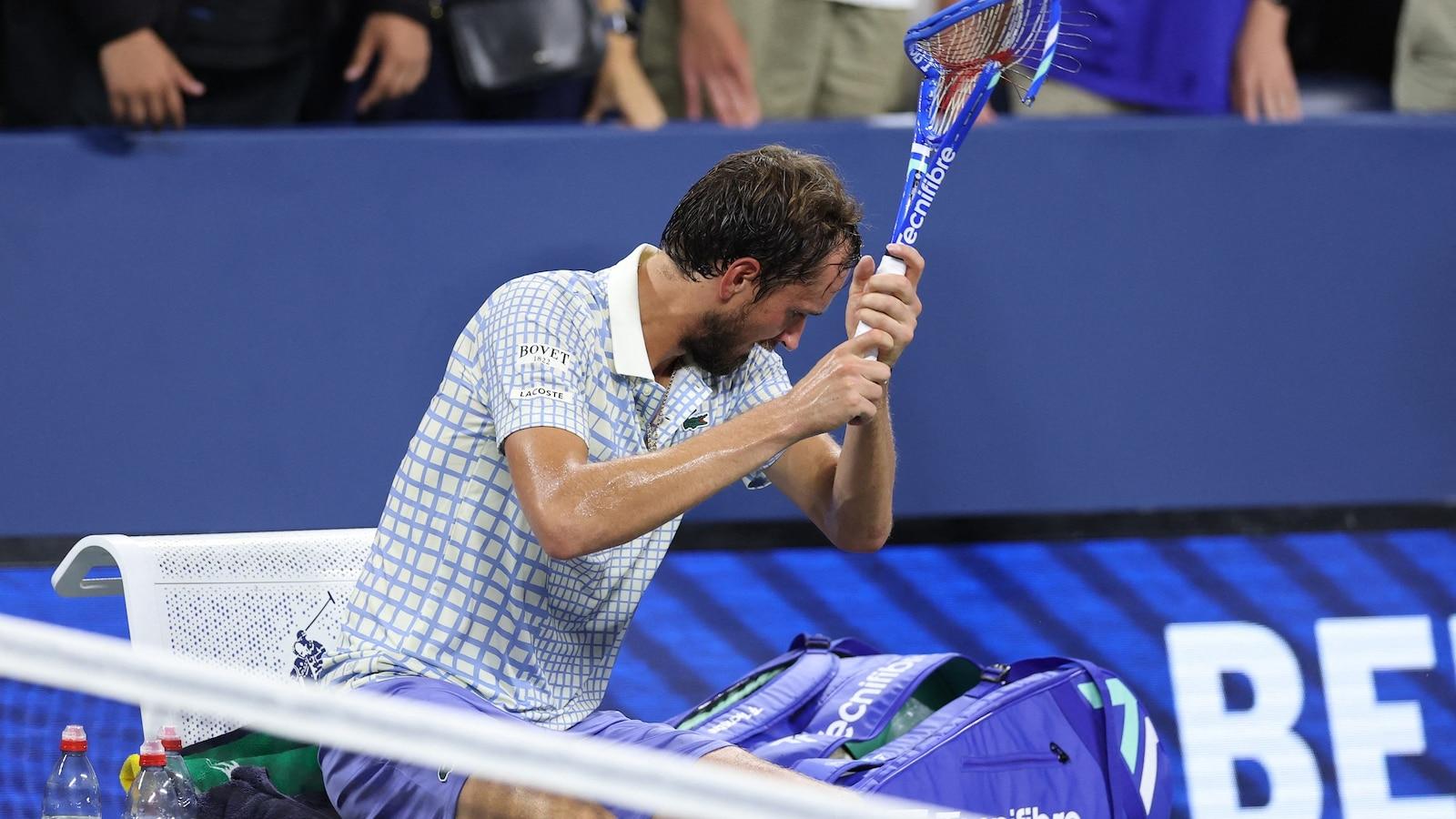Daniel leads Medvedev with opening in the United States